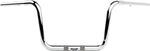 LA Choppers Twin Round Handlebar For Harley Davidson FLTRK 1868 ABS 2020-2023 25.5 cm (10") - Chrome