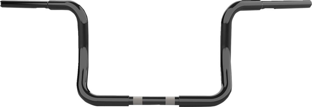 LA Choppers Twin Round Handlebar For Harley Davidson FLH 1868 ABS 2021 25.5 cm (10") - Black