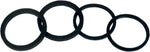 K&S Brake Caliper Seal Kit For Kawasaki AN 110 2001-2002 Fits Front Or Rear - Black