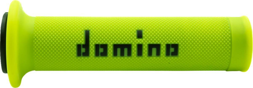 Domino MotoGP Grips - Black/Fluorescent Yellow