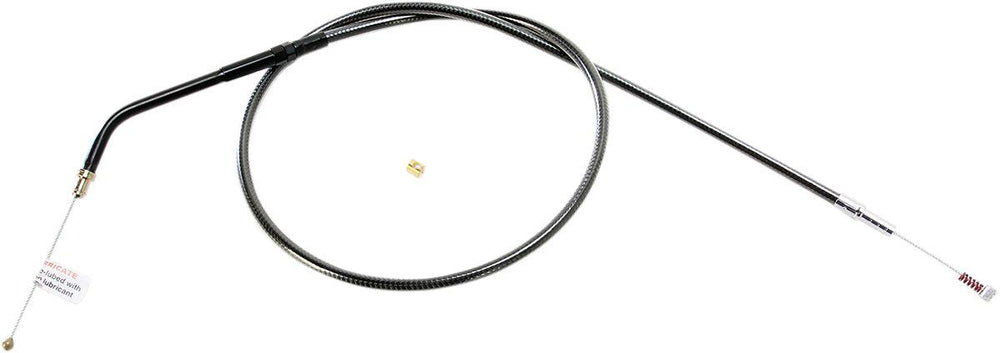Magnum Shielding  Pearl Braided Throttle Idle Cable For Harley Davidson XL 1200 C 2007-2020 76 cm (30") - Black