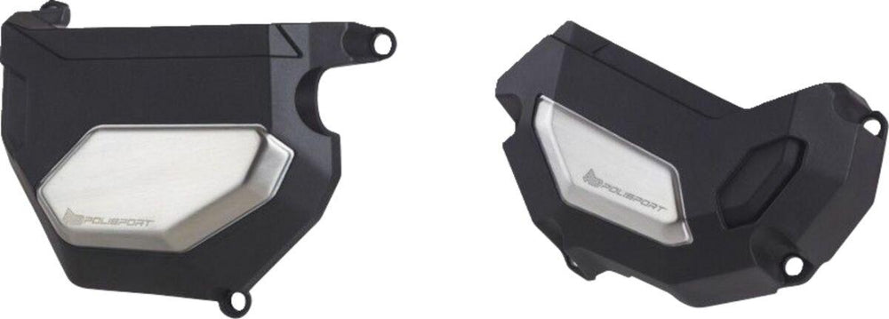 Polisport Clutch & Alternator Cover Kit For Yamaha FJ-09 850 2014-2017 - Black