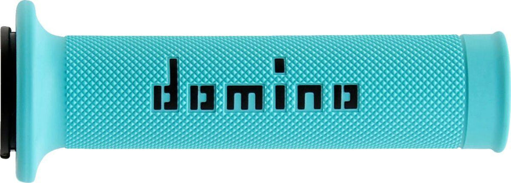 Domino MotoGP Grips - Black/Cyan