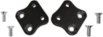 Accutronix Kick-Back Adapter Plates For Harley Davidson FLD 1690 2012-2013 - Aluminum Black