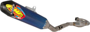 FMF Factory 4.1 RCT Titanium Exhaust System For Honda CRF450R 2021-2025 - Blue