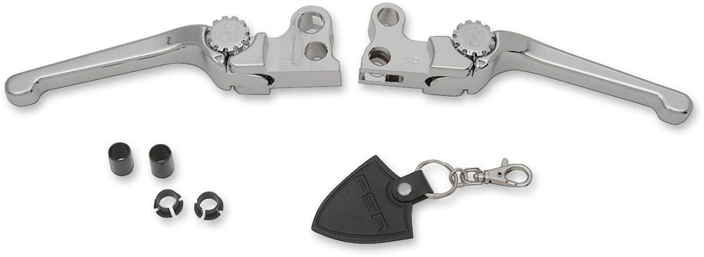 PSR Anthem Adjustable Lever Set For Harley Davidson FLD 1690 2012-2013 - Chrome
