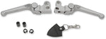 PSR Anthem Adjustable Lever Set For Harley Davidson FLD 1690 2012-2013 - Chrome