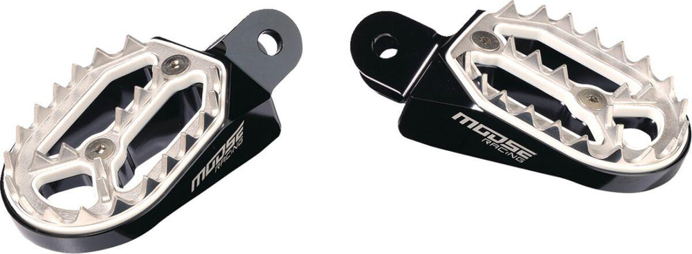 Moose Racing Qualifier Foot Pegs For Honda CRF1000L Africa Twin 2016-2017 - Black