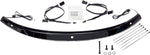 Ciro Steel Windshield Trim For Harley Davidson FLH 1868 ABS 2021 Black Clear