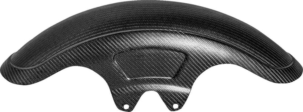 Saddlemen Carbon Fibre Fender For Harley Davidson FLH 1868 ABS 2021 58.4 cm (23") Front - Black/Carbon Fiber