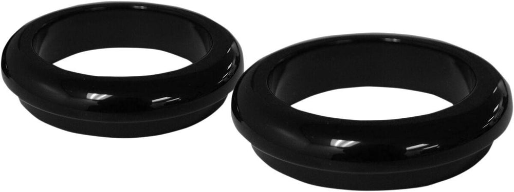 LA Choppers Fork Dust Covers For Harley Davidson FLD 1690 2012-2013 - Black