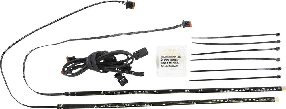 Ciro Bat Blades Fairing Trim For Harley Davidson FLH 1868 ABS 2021 - Black