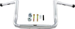 LA Choppers 1-1/2" Grande Twin Peaks Touring Handlebar For Harley Davidson FLHT 1450 1999-2006 30.5 cm (12") - Chrome