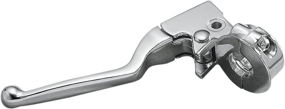 Drag Specialties Clutch Lever Assembly with Pivot Pin & Bushing For Harley Davidson FLH 1340 1982-1984 - Chrome