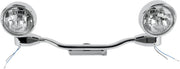 Show Chrome Elliptical Driving Light Kit For Honda VT 750 C Shadow Aero 2004-2022 Chrome Clear