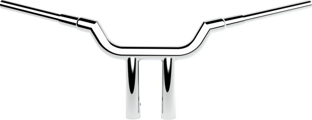 LA Choppers Valley T-Bar Handlebars 25.5 cm (10") - Chrome