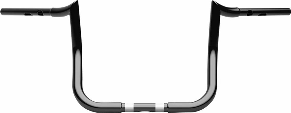 LA Choppers 1-1/4" Prime Ape Handlebar For Harley Davidson FLHTCUTG 1868 ABS 2024 24 cm (9-1/2") - Black