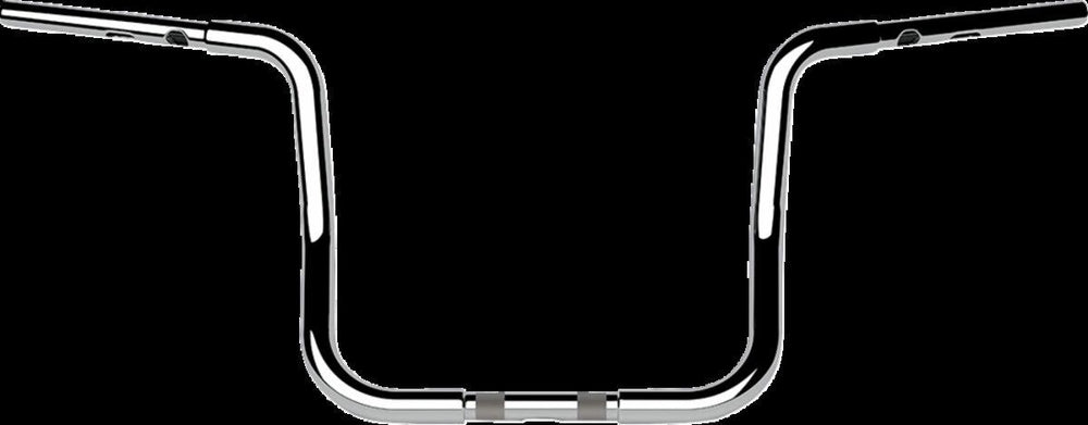 LA Choppers Twin Round Handlebar For Harley Davidson FLHTCUTG 1868 ABS 2024 30.5 cm (12") - Chrome