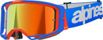 Alpinestars Vision 8 Wordmark Goggles - Blue Orange