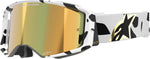 Alpinestars Supertech Corp ABS Vision Goggles - Gold White