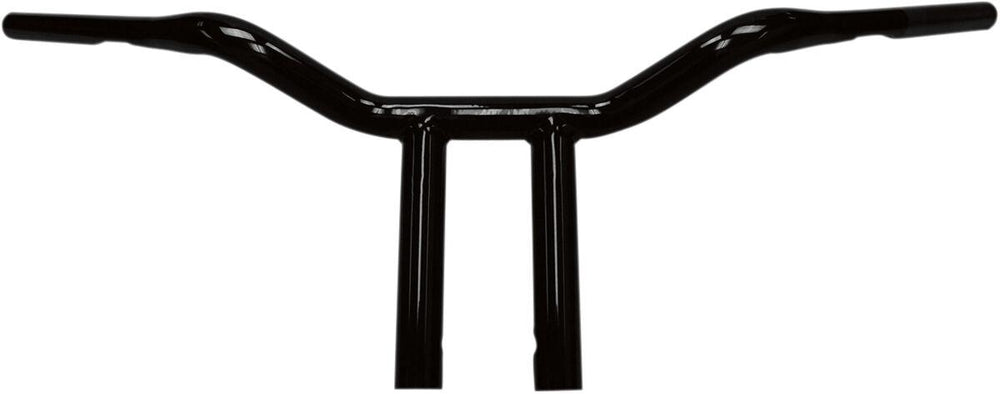 LA Choppers 1-1/4" Super T Handlebar with Built-In Riser For Harley Davidson FLD 1690 ABS 2012 25.5 cm (10") - Black