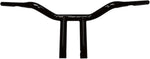 LA Choppers 1-1/4" Super T Handlebar with Built-In Riser For Harley Davidson FLD 1690 ABS 2012 25.5 cm (10") - Black