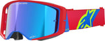 Alpinestars Supertech Corp ABS Vision Goggles - Blue Red