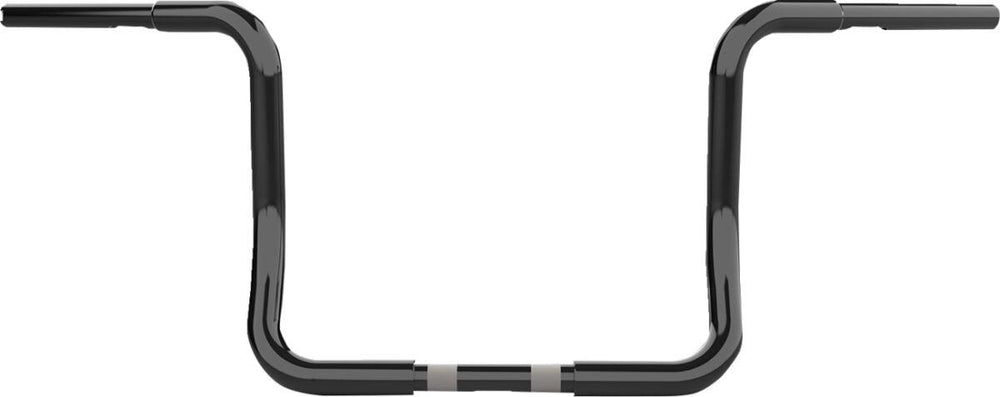 LA Choppers Twin Round Handlebar For Harley Davidson FLH 1868 ABS 2021 30.5 cm (12") - Black