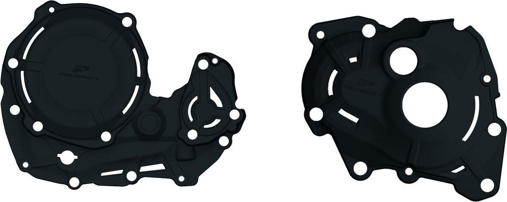 Polisport Clutch Cover Protector For Yamaha YZF450 2023-2025 - Black
