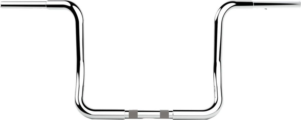 LA Choppers Twin Round Handlebar For Harley Davidson FLH 1868 ABS 2021 30.5 cm (12") - Chrome