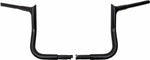 Fat Baggers Inc. 1-1 4" EZ Install Pointed Top Handlebar For Harley Davidson FLHX 1923 2024-2025 25.5 cm (10") - Black
