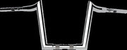 LA Choppers 1-1/2" Grande Prime Ape Hanger Handlebar For Harley Davidson FLFBS 1923 ABS 2025 31 cm (12-1/4") - Chrome