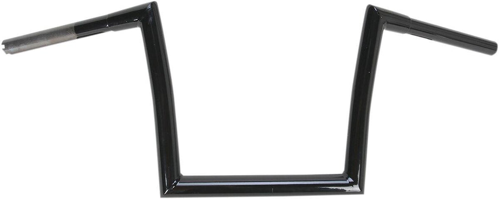 Todds 1-1/4" Strip Handlebar For Harley Davidson FLSTF 1584 2007-2010 23 cm (9") - Black