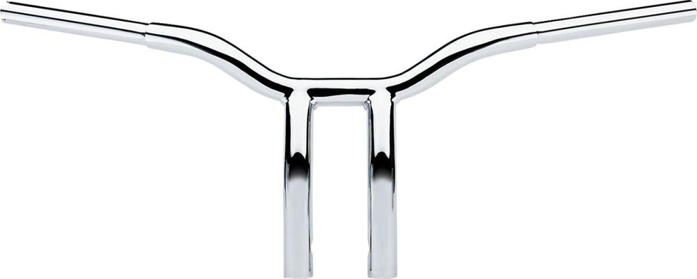 LA Choppers Kage Fighter Welded Bent-Riser Handlebar 25.5 cm (10") - Chrome