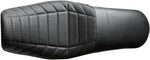 LE Pera Daytona Sport Seat For Harley Davidson FLD 1690 2012-2013 Flat Track Stitch - Black
