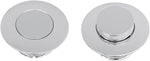 Drag Specialties 69.9 mm (2-3/4") Pop-Up Fuel Cap For Harley Davidson FLD 1690 2012-2013 - Chrome