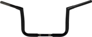LA Choppers Pre-Wired Twin Peaks Handlebar For Harley Davidson FLHT 1750 ABS 2019-2022 25.5 cm (10") - Black