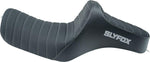 Slyfox High Noon Seat For Harley Davidson XL1200C 2004-2020 Classic Stitch/Silver Logo - Black/Silver