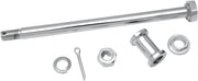 Drag Specialties Rear Axle Kit For Harley Davidson XL 900 1957-1959 - Chrome Silver