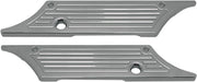 Pro-One Ball Milled Saddlebag Latch Covers For Harley Davidson FLHR 1340 1994-1998 - Chrome
