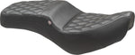 Mustang Squareback Double Diamond One Piece Seat For Honda CMX 500 Rebel 2024 - Black