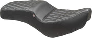 Mustang Squareback Double Diamond One Piece Seat For Honda CMX 500 Rebel 2024 - Black