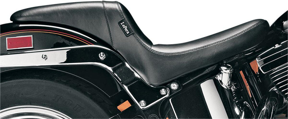 LE Pera Daytona Sport Seat For Harley Davidson FLST 1340 1986-1990 Smooth - Black