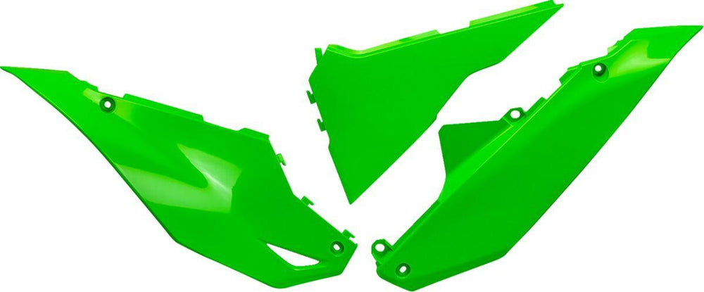 UFO Side Panels For Kawasaki KX450 2024-2025 - Fluorescent Green