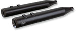 S&S Cycle Grand National  Silencers For Harley Davidson FLHFB 1868 2023 - Black