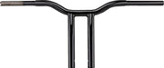 LA Choppers One Piece Kage Fighter Pullback Riser Handlebar For Harley Davidson FLFBS 1923 ABS 2025 30.5 cm (12") - Black
