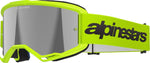 Alpinestars Vision 3 Wordmark Goggles - Yellow Fluo