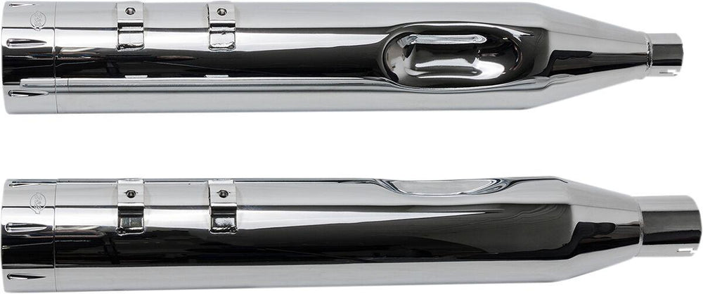 S&S Cycle 4-1 2" MK45 Performance Silencers For Harley Davidson FLH 1868 2021 - Chrome