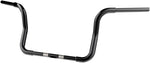 Khrome Werks 1-1/4" Bobber Ape Hanger Handlebar For Harley Davidson FLHT 1340 1984 25 cm (9-3/4") - Black
