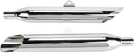 Cobra Slash Cut Silencers For Yamaha XVS 1100 2004-2009 - Chrome